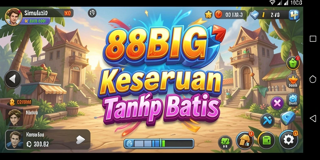 Tampilan gameplay 88BIG yang interaktif dan mendidik.