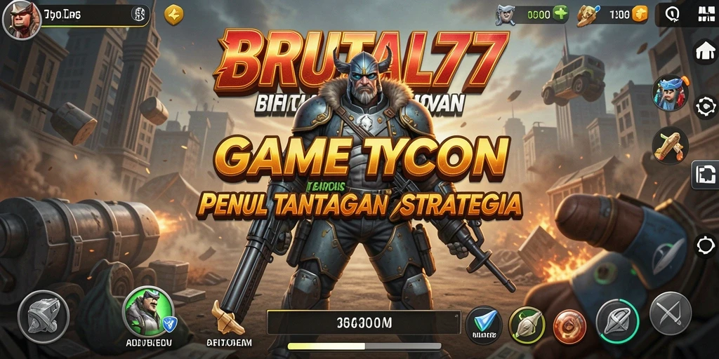 Gameplay seru dan strategi bisnis di BRUTAL77