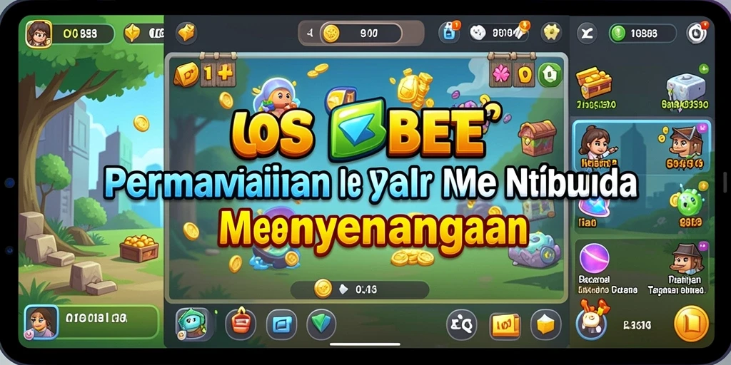 Screenshot gameplay <strong>IOSBET</strong> menampilkan karakter yang sibuk mengumpulkan sumber daya.