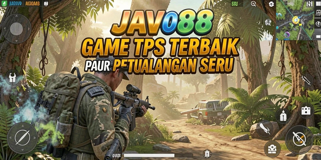 Tangkapan layar dari gameplay <strong>JAVO88</strong> yang intens dan menegangkan dalam pertempuran TPS.