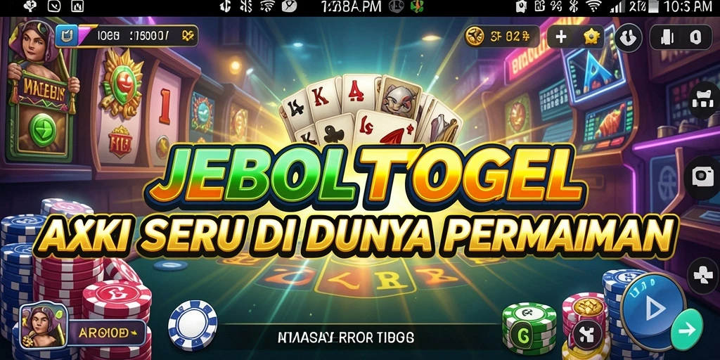 Tampilan seru gameplay JEBOLTOGEL yang menantang.