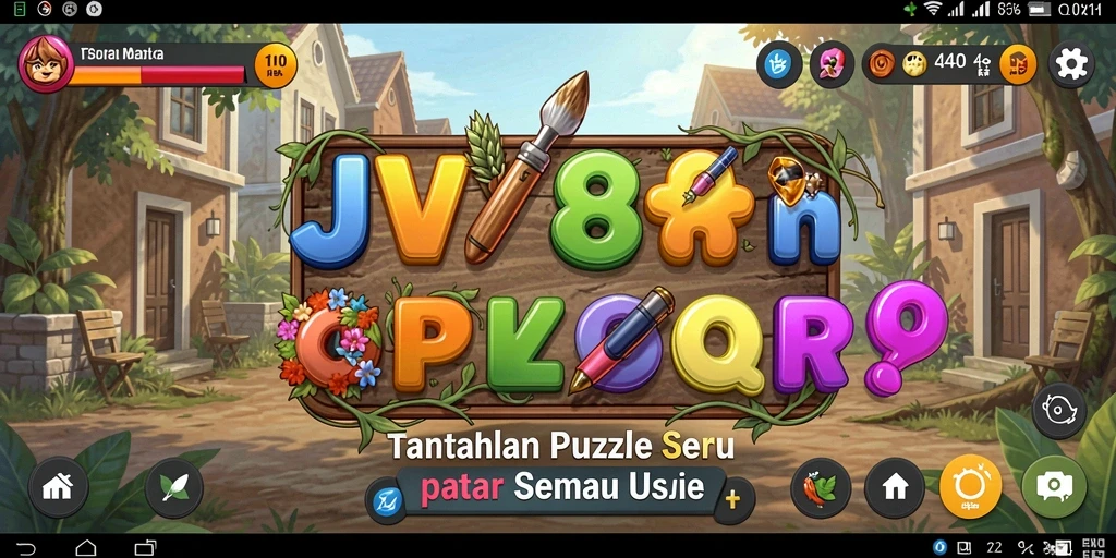 Screenshot menunjukkan gameplay JV88 yang menarik dan penuh tantangan.