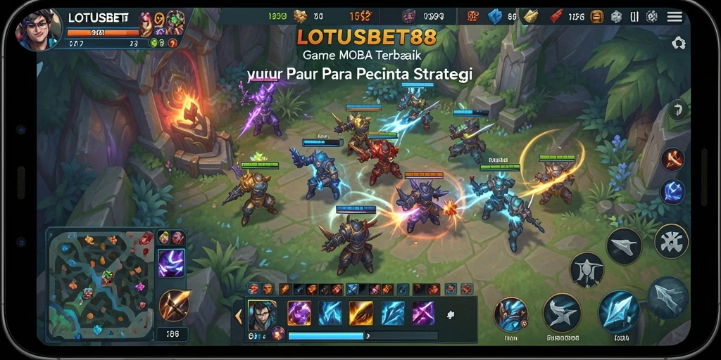 Screenshot gameplay LOTUSBET88 yang menunjukkan pertarungan seru.