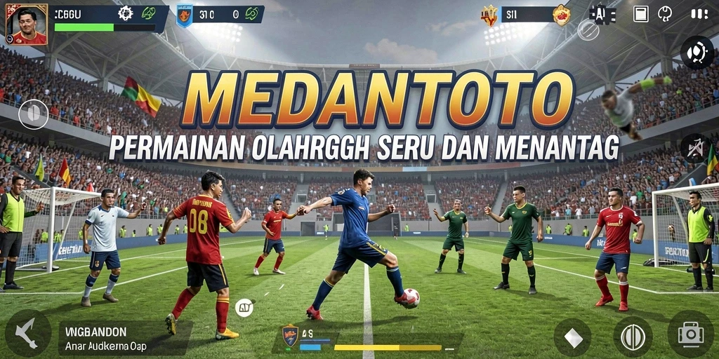 Gameplay seru dan penuh aksi dalam MEDANTOTO.