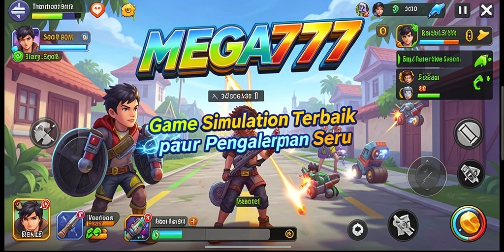 Tampilan gameplay MEGA777 yang menawan dan interaktif.