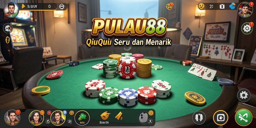 Tampilan gameplay QiuQiu yang seru dan mengasyikkan di PULAU88.