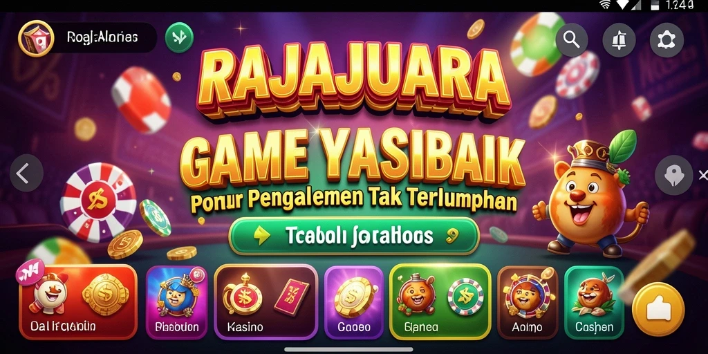 Tampilan menarik dari gameplay Kasino RAJAJUARA yang mengasyikkan.