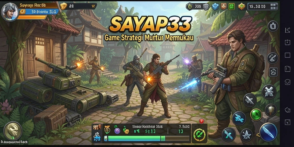 Tampilan gameplay yang seru dan penuh strategi dalam SAYAP33.