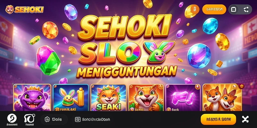 Tampilan menarik gameplay SEHOKI yang seru.
