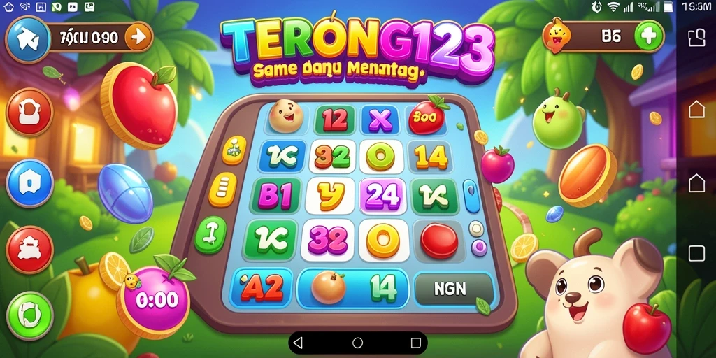 Tampilan menarik dari gameplay Bingo di TERONG123.