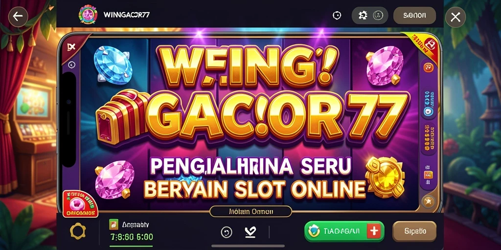 Screenshot gameplay Slot WINGACOR77 dengan tampilan menarik.