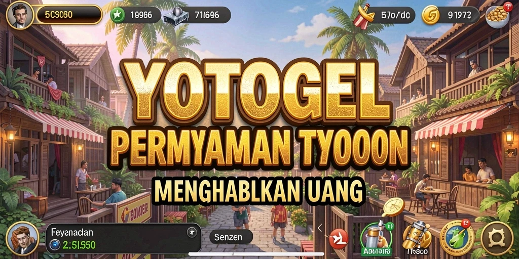 Screenshot YOTOGEL menampilkan momen intens dalam gameplay Tycoon.